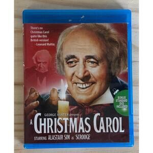 A Christmas Carol 1953 Blu Ray/DVD 3 Disc Set Alastair Sim